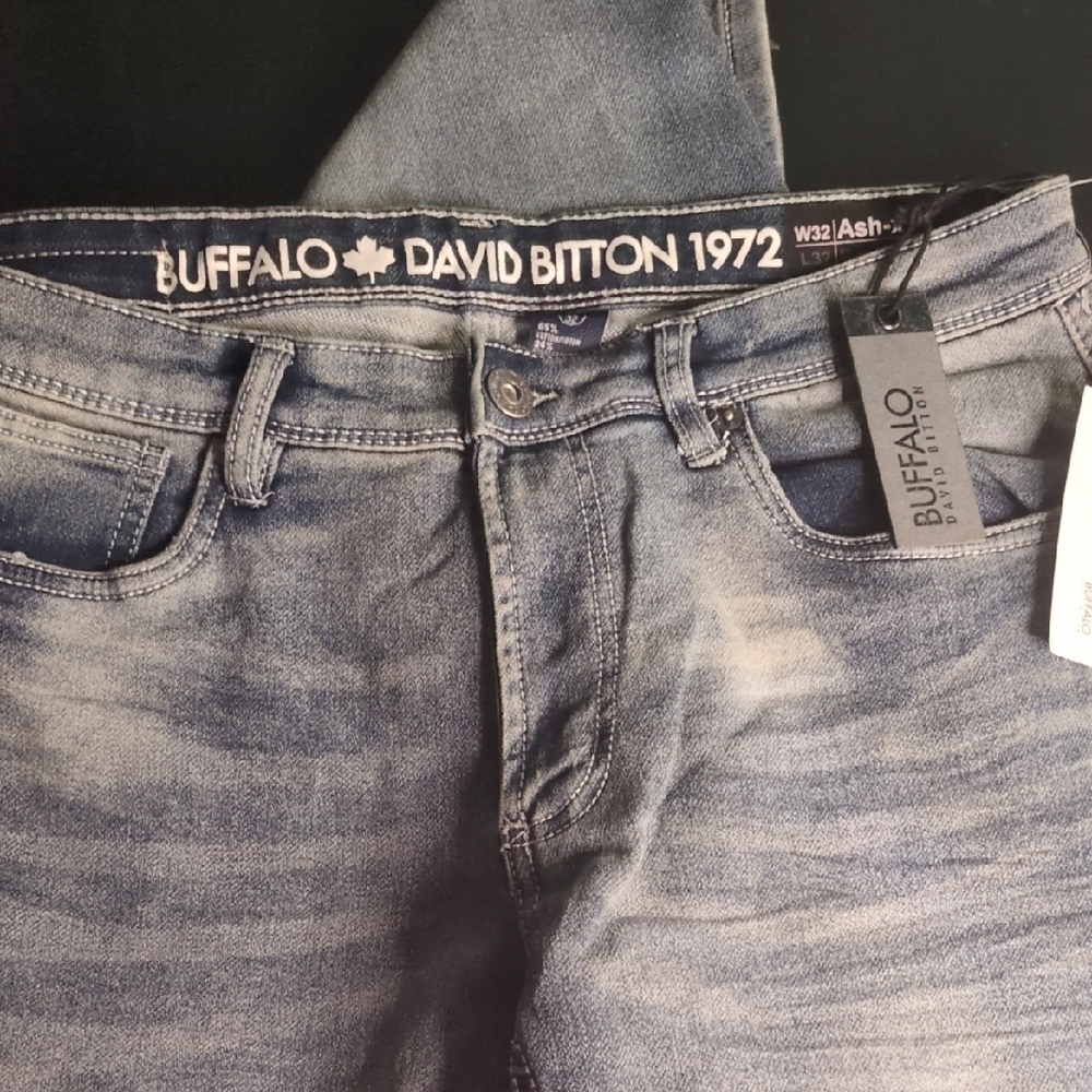 Buffalo David Bitton Men's Blue Jeans